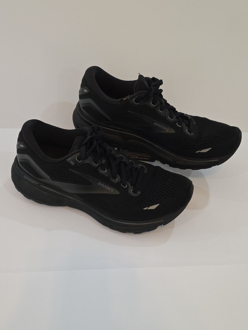 Brooks Ghost 14 Women's Black Athletic Running Shoes Size 8